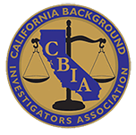 Logo California Background Investigators Association, Steve Turner, Sacramento CA